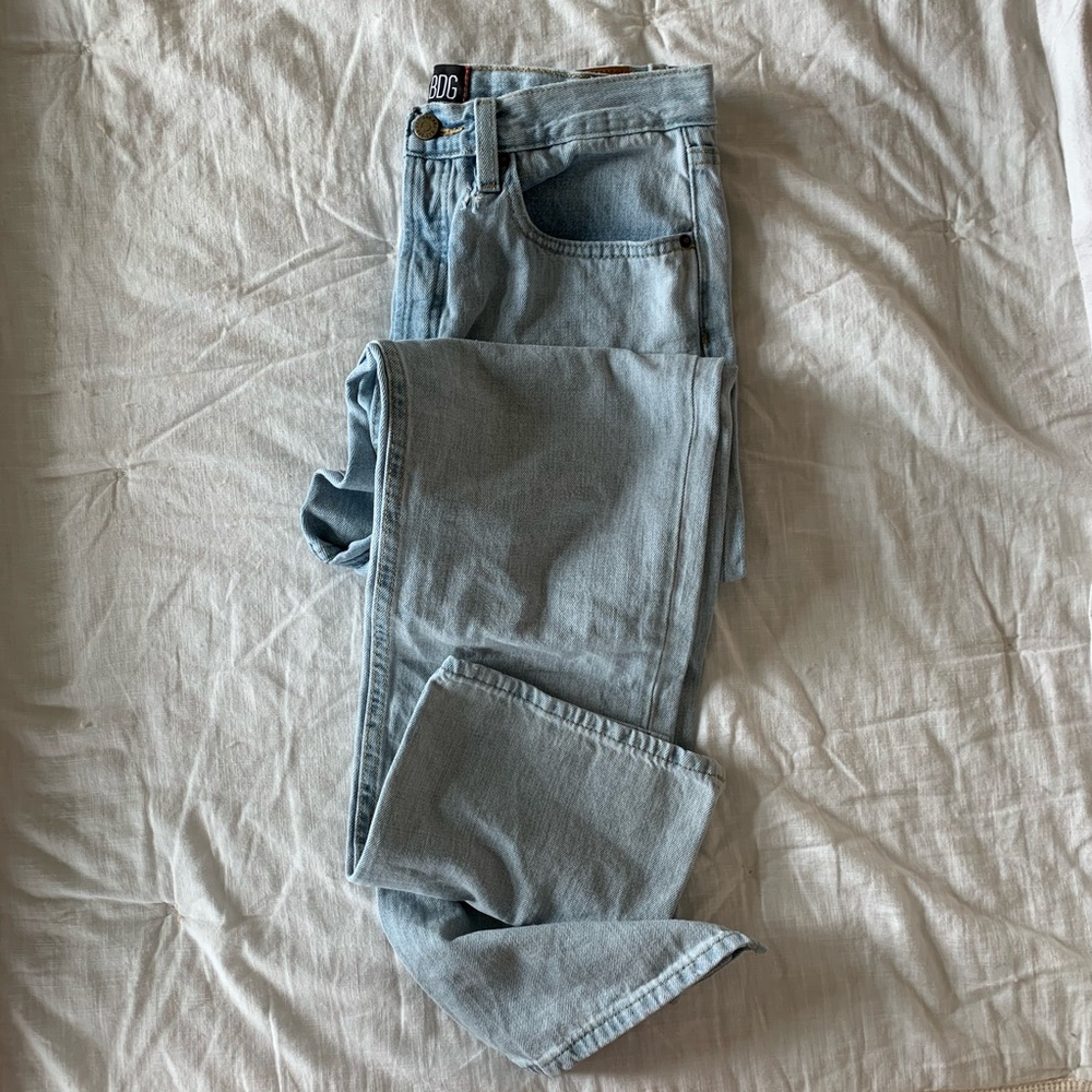urban outfitters bdg light wash jeans